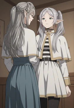 [Scarlett_Meow] Tessia Eralith x Frieren - Yuri set [AI generated]
