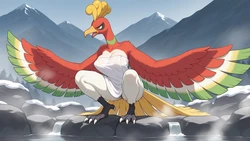 [SylvestiA] Ho-oh [Ai Generated]