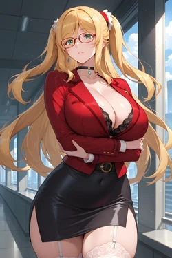 [Kevin Zheng] Kousaka Shizuru (teacher) + Shizuru X Orc [AI Generated]