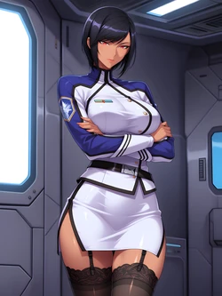 [Kevin Zheng] Naomi Evans From Prison Battleship + Naomi Evans Public Service [AI Generated]