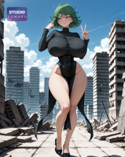 [Studio Yuwaku] - Tatsumaki (One-Punch Man) (AI Generated)