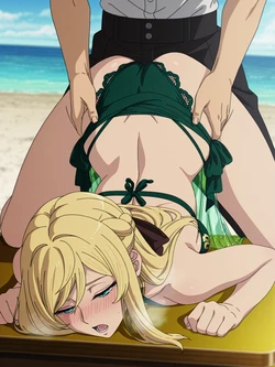 [OneeChanAra2AI] [EXTRA] Ariel Anemoi Asura Swimsuit 234p [AI Generated]