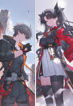 [AoiSkyZ]HSR_Tohsaka Rin [AI Generated]