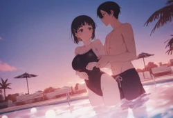 Kirito & Suguha - psfx [AI Generated]
