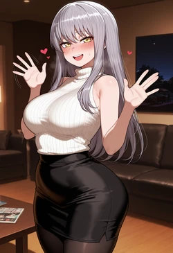 [Nankoai] Yukina Minato -Sweater -Nursing -Bedroom (BanG Dream!) [AI Generated]