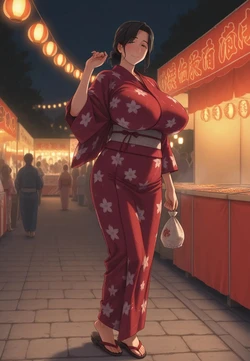 [Milfai] Night out with my Black Haired Wife [AI Generated]