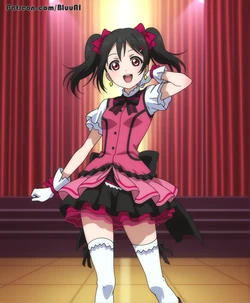 Bluu AI - [Extra] [REQUEST] Nico Yazawa | Love Live! (Patreon) [AI Generated]