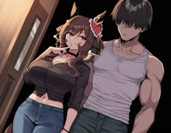 【maruinedoko】45. デート後のジェンティルドンナを絶対妊娠させるトレーナー【AI Generated】