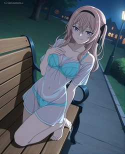 [18animegirls] (T2:T3:158p) Sajuna Inui (乾 紗寿叶) + Wakana Gojou (五条 新菜) park (Patreon) [AI Generated]