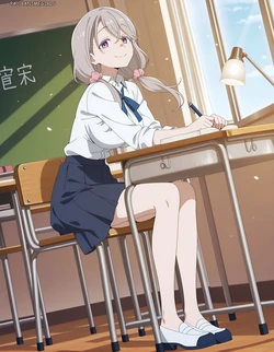 [18animegirls] (T2/T3/119P) Sakurako Shikishima (敷島 桜子) | JK & sexy [AI Generated]