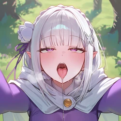 [PineApplePizza] Emilia, Who Lost Her Memories [AI Generated]