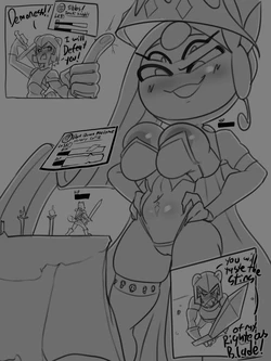 [Nope (NotBoogie)] Dark Queen Melome (Ongoing)