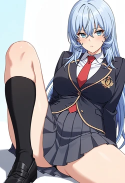 Dino@top Holy feathers!! Meilyn Villenne II Necromancer academy genius summoner Uncensored [AI Generated]