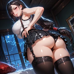 Tifa Final Fantasy 7 ZBaiArt finished [AI Generated]