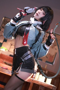 水淼 Aqua cosplay Jane Doe - Zenless Zone Zero