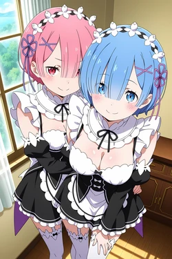 [Ryo!] Ram & Rem - Re Zero 233P [AI Generated]