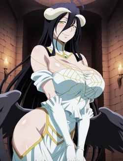 [ANIPAI] [REQUEST] Albedo - Overlord [108 pics / Full Set] [AI Generated]