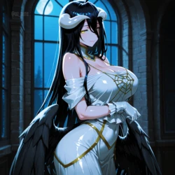 [az_zens] Albedo | アルベド - 01 (120p) [AI Generated]