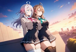 SEN-HWA - Alya & Masha (AI Generated)