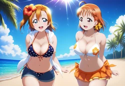 SEN-HWA - Honoka & Chika - Birthday Special (AI Generated)