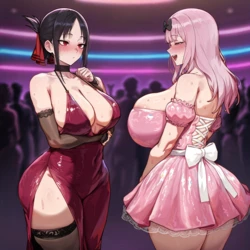 [GearingSage] Kaguya And Chika - Girls Night Out (Patreon) [AI Generated]