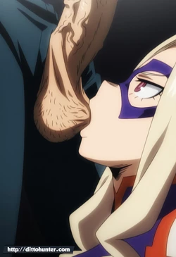 [Ditto Seeker] Mt Lady (My Hero Academia) doing blowjobs [AI Generated]