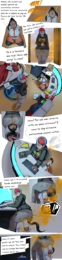 [Lazei] Penny Usando Nemona Como Cadeira Gamer