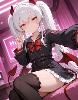 neekosan サキュバスチア グリムアロエ | Quiz Magic Academy ボンバーガール [AI Generated]
