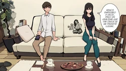 [Wakamatsu] Tsukiai Hajimetara Meccha Karada o Motomemakutte kuru Downer-kei Onee-san｜La Chica Sombria Que Se Volvio Deseosa De Mi Una Vez Que Empezamos A Salir [Spanish] [BigDaddy Scan]