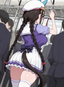 [MotuAI] タルマエ 痴漢電車 [AI Generated]