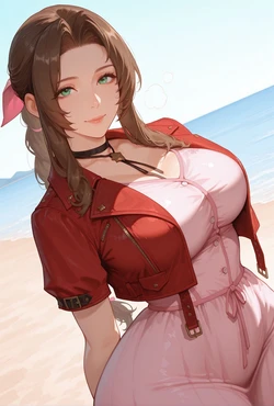 Aerith Gainsborough [HypeT] [Final Fantasy VII] [AI Generated]