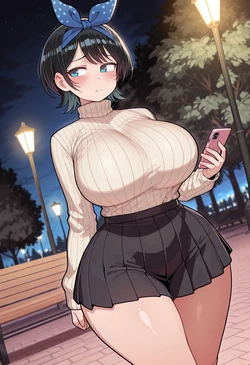 [Nankoai] Ruka Sarashina-更科瑠夏-(Kanokari)-req-outdoors-lovehotel-ojisan-NTR- (Patreon) [AI Generated]