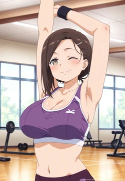 [tachibana ai] [Tawawa on Monday] Kouhai-chan (Training Gym) 178 illustrations | [月曜日のたわわ] 後輩ちゃん (トレーニングジム) 178枚 (Patreon) [AI Generated]