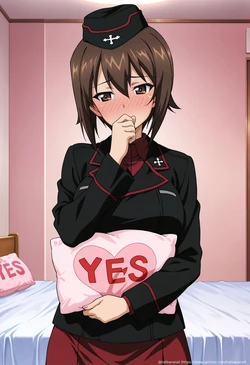 [tachibana ai] [Girls und Panzer] Maho Nishizumi 160 illustrations | [ガールズ&パンツァー] 西住まほ 160枚 (Patreon)) [AI Generated]