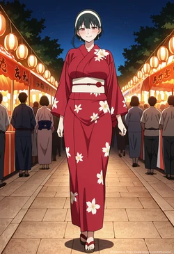 [tachibana ai] [SPYxFAMILY] Yor Forger (summer festival) 53 illustrations | [SPYxFAMILY] ヨル・フォージャー (夏祭り) 53枚 (Patreon) [AI Generated]