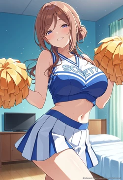[tachibana ai] [Gakumasu] Rinami Himesaki (Cheerleader) 183 illustrations | [学マス] 姫崎莉波 (チアリーダー) 183枚 (Patreon) [AI Generated]