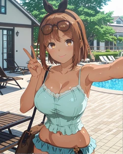 [kinzuia_chan] *Story Mode* Ryza from Atelier Ryza (Patreon) (AI Generated)