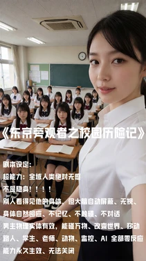 东京旁观者之校园历险记 01 [AI Generated]