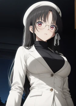 [GoodAI] ✨ Horikita Suzune | Office Outfit with Glasses [AI Generated]