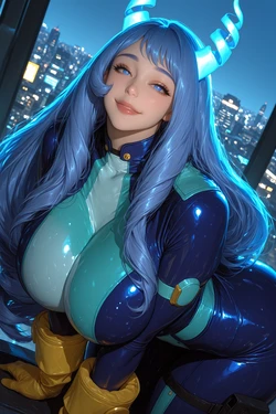 [furi] Nejire Hadou (My Hero Academia) 60p (Patreon) [AI Generated]