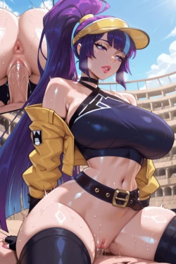 Wardens [COMMISSION] Soul Fighter Irelia (League Of Legends) ai generated