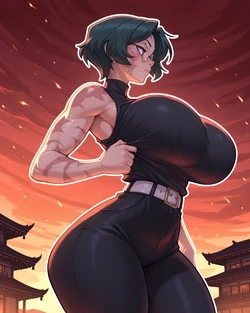 [RAMPA69] Maki 禅院 真希 (Jujutsu Kaisen) (REQUEST) (Patreon) [AI Generated]