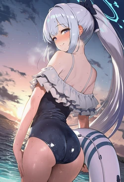 [しまむらわさび] ミヤコ(水着) NTR [AI Generated]