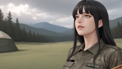 [Euskyart] Hyunjoo (I'm the Only Man on the Military Base) [200pic] [AI Generated]