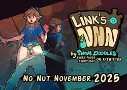[Snom Doodles] Link's No Nut November 2025 (The Legend of Zelda) [Ru]