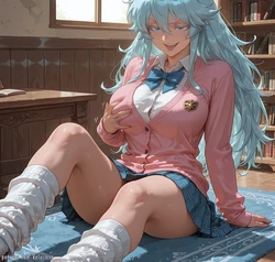[Velurieve] Elfaria Albis Serfort - Pink Cardigan [AI Generated]