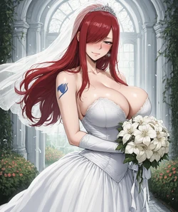 [AiFishBall] Erza Scarlet - Fairy Tail (Patreon) [AI Generated]