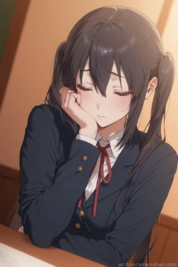 【Ramen-chan】Nakano Azusa_Sub (K-ON!) [AI Generated]