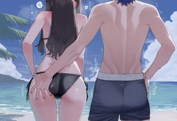 [Unknown] NTR Tohsaka X Matou +Test 3pic (Patreon) [AI Generated]