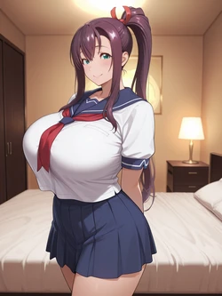 [NAMA] 【141p】Amaya Haruko/天谷春恋 (マケン姫っ！) (Patreon) [AI Generated]